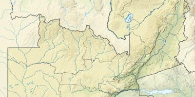 نقشہ کے زیمبیا دریا 